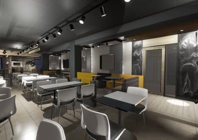 Restaurant-Bar L’Introuvable / Aménagement intérieur et design intégral du restaurant-bar à Laurier Station