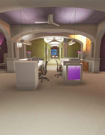 Modélisation 3D-Ébénisterie sur mesure / Design et conception du poste de travail dans une unité de soins pour une résidence privée pour aînés